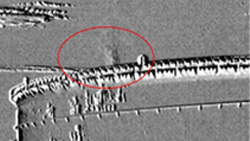 Example IR camera images of fugitive emissions