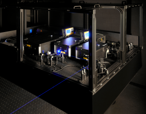 PTB Laser based differential spectral spectroscopy set-up